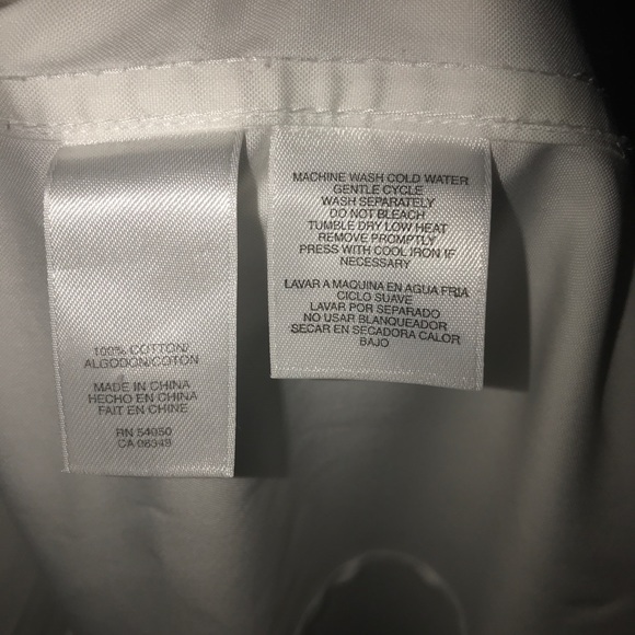 Jones New York White Button Down - Picture 5 of 5
